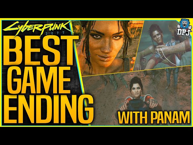 Cyberpunk 2077: How To Get BEST GAME ENDING WITH PANAM - All Along the Watchtower - Live Gameplay