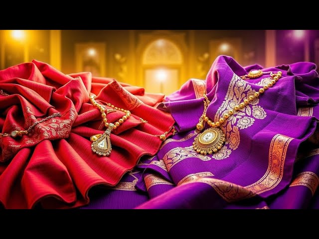 Discover Indian Sarees  Banarasi to Kanjeevaram