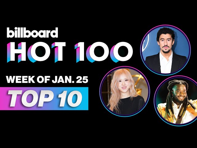 Billboard Hot 100 Top 10 Countdown For January 25th, 2025 | Billboard News