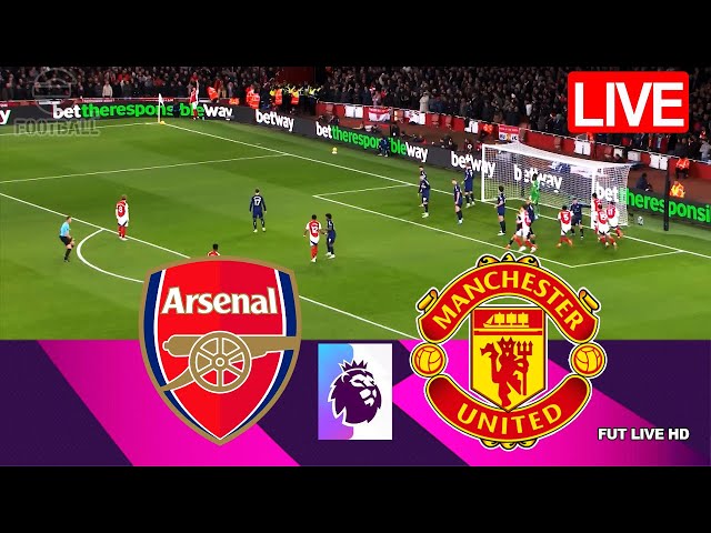 ARSENAL VS MANCHESTER UNITED |LIVE|⚽PREMIER LEAGUE 2024/25 MATCH LIVE TODAY - GAMEPLAY PS5 FUL HD