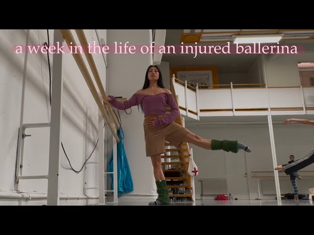 a week in my life | ballet class, rehab, q&a, etc