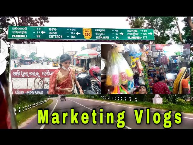 Going To Local Market | Dhenkikote | Shoppings | Odia Vlogger | Odia Vlogs | Odisha @ODIABIKER