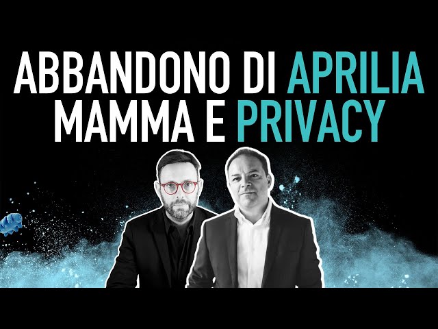 Aprilia, l'abbandono della mamma, le telecamere e la Privacy