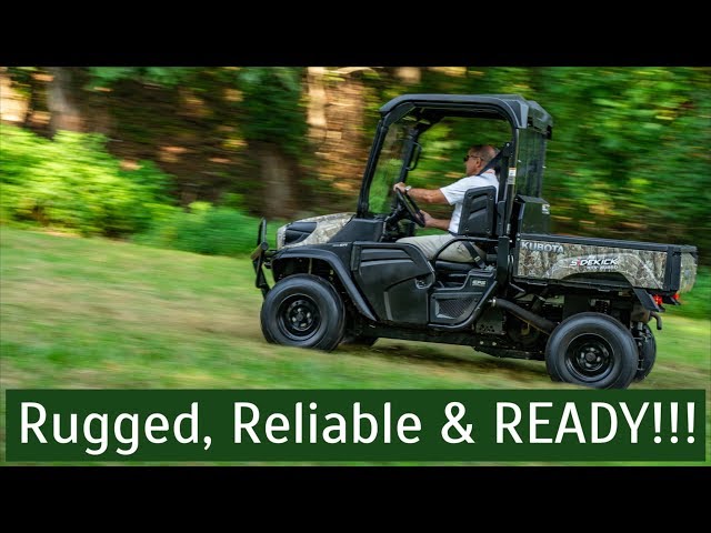 Kubota RTV XG850 SIDEKICK REVIEW