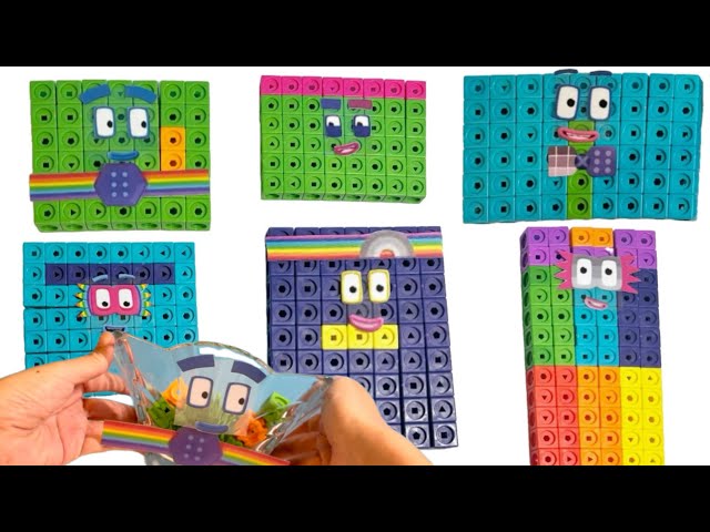 Making Numberblocks Season 7 Characters 42, 48, 54, 56, 63, 72