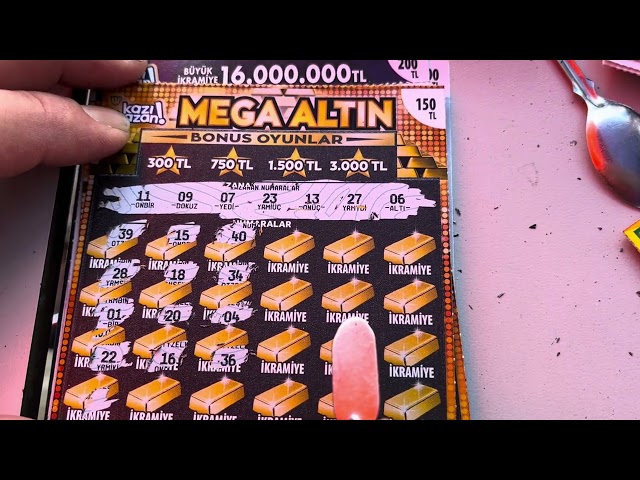 Today We Are Scratch Off All Newly Released Scratch Cards Worth 5,000 TL