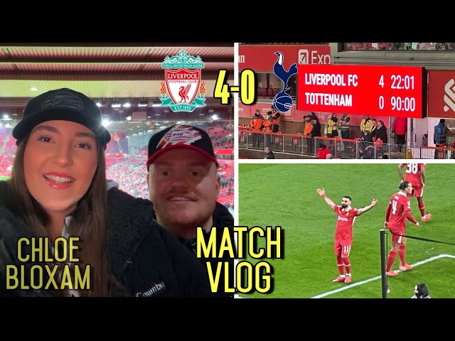 GAKPO, SALAH, SZOBO & VIRG SEND LFC TO WEMBLEY IN PARTY ATMOSPHERE! | Liverpool 4-0 Spurs | Vlog