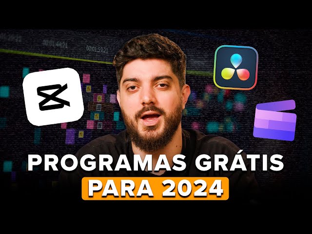 MELHORES EDITORES (APPs) DE VÍDEO GRÁTIS 2024