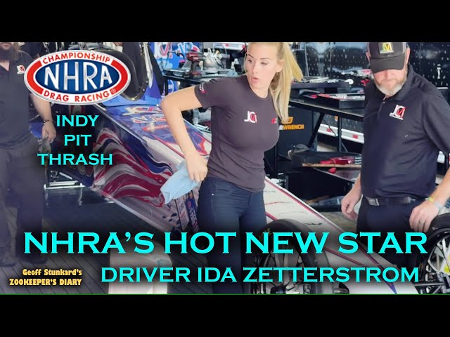 Watch European Star IDA ZETTERSTROM Top Fuel Racer NATIONALS Drag Racing 2024