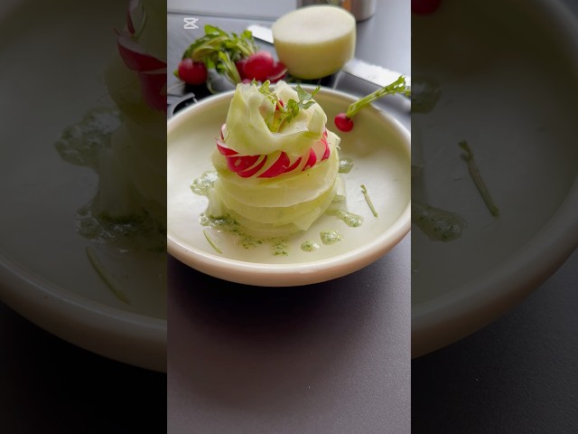 Kohlrabi salad with radishes #youtubeshorts #shorts #cooking #healthyfood #kisag #recipe