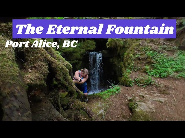 The Eternal Fountain in 360! Port Alice Attraction! Disappearing Waterfall! What you'll see in 360!!