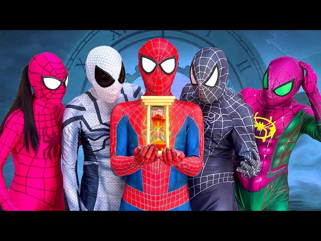 SUPERHERO's Story ||  The Clock Turn Back Time ( Funny Action Real Life ) - Life Hero