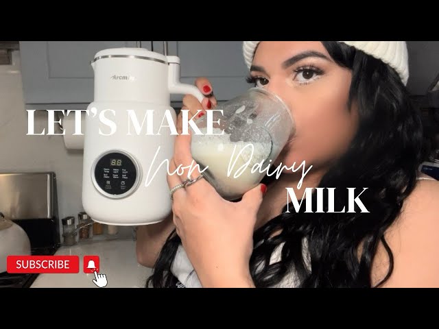 How to make Plant Based Milk | Vegan | Non Diary (Arcmira Milk Maker)