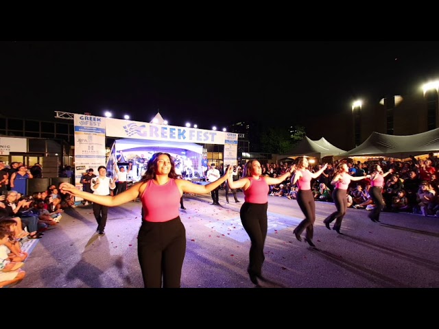 VR180 Ottawa Greek Fest 2023. Zorba Show dance8