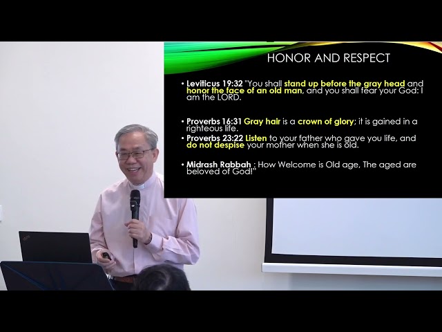 Dementia and Spirituality by Rev Lew Kiat Lern