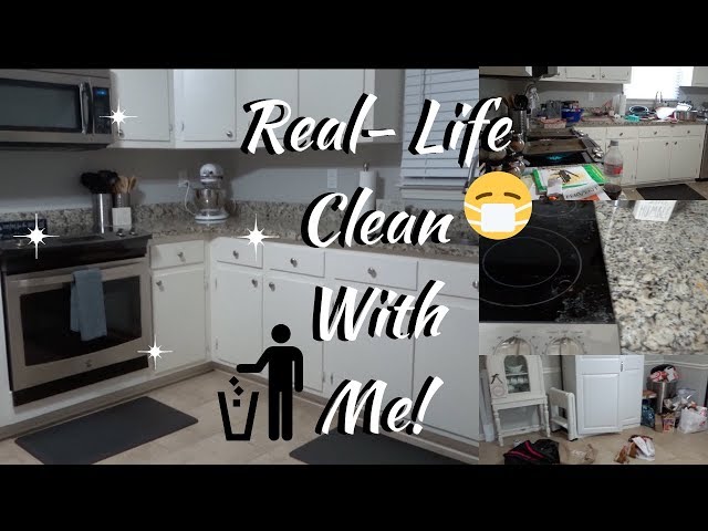 Real-Life Clean with Me! | Cleaning Motivation | Kitchen Clean with Me!