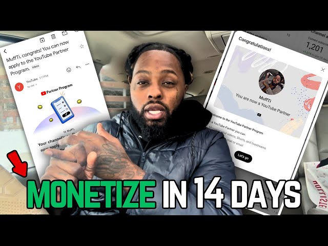 How to start a YouTube channel and monetize in 14 days in 2025!