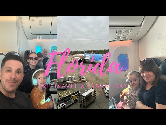 Florida Vlog 2024 | Pre-travel day, travel day & villa tour