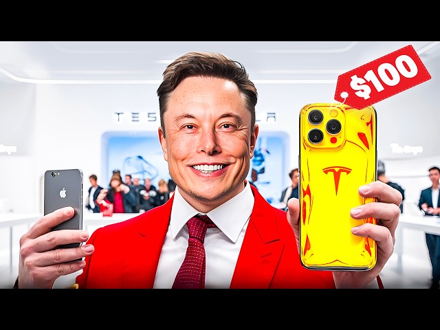 Elon Musk’s $100 Tesla Phone With Starlink Connection FINALLY For Sale!