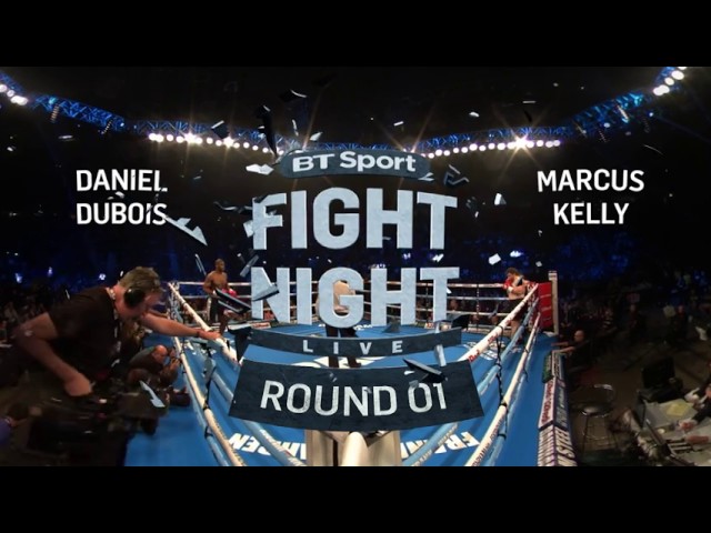 Daniel Dubois stops Marcus Kelly in 35 seconds! | 360 Virtual Reality Boxing