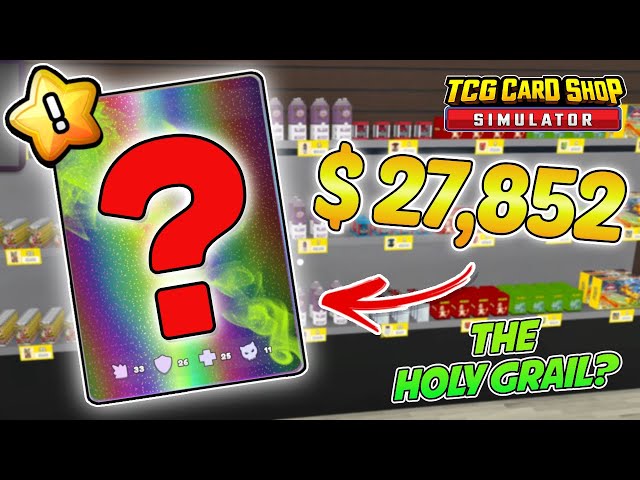 You'll NEVER guess what Pokemon Card is THIS EXPENSIVE! // TCG Card Shop Simulator