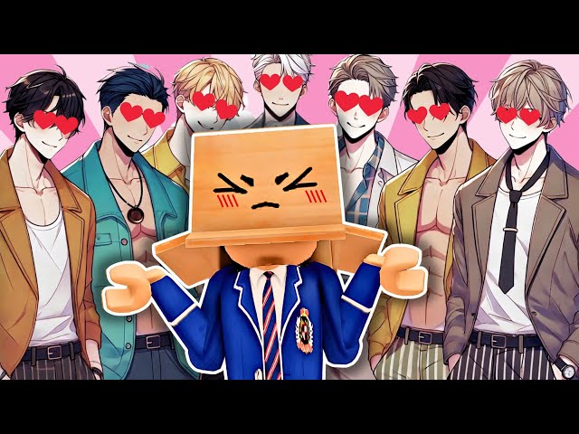 💖PRETTYGIRL WON'T SHOW FACE but CHASED by BOYS | HATE YOU!!! | Roblox Love Diaries