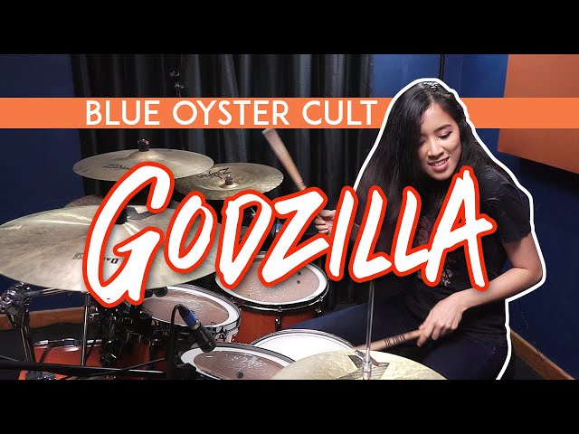 Blue Oyster Cult - Godzilla (drum cover by Christal)