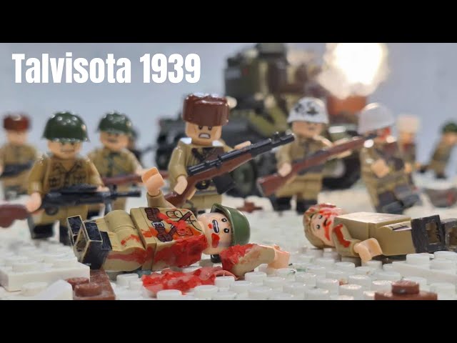 Lego WW2 - The Winter War, 1939 - Stop motion