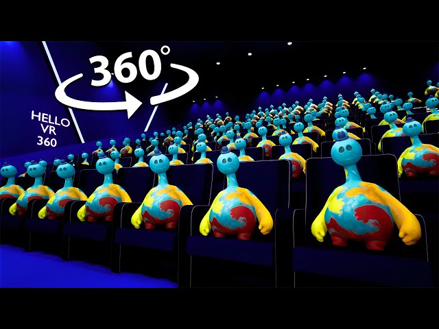 Poppy Playtime Chapter 4 Doey in Cinema Hall | 360° VR Animation