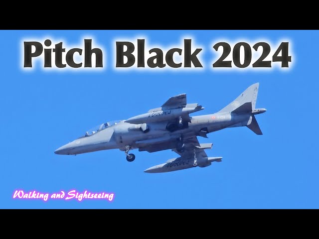 PITCH BLACK 2024 DARWIN NORTHERN TERRITORY AUSTRALIA SPOTTING JET FIGHTERS AIRCRAFT #PitchBlack24 🇦🇺