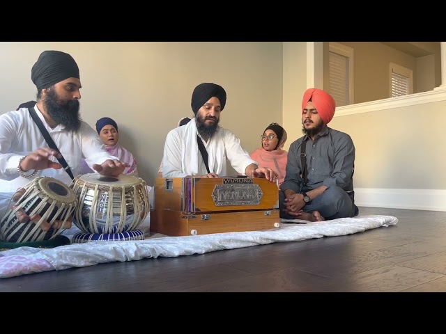 Bhai Jagjit Singh jee home keertan Toronto - 2 July 2022.