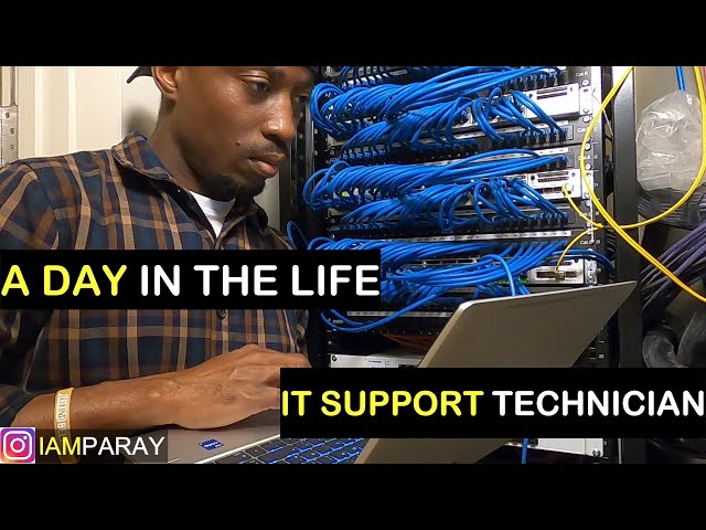 a day in the life of an IT Support Technician - Living in London