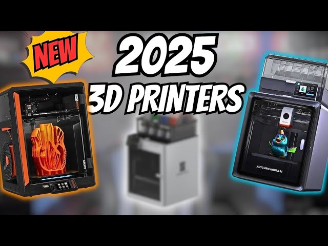 NEW 3D PRINTERS IN 2025! | Bambu, Creality, Elegoo, Prusa, Anycubic and More!