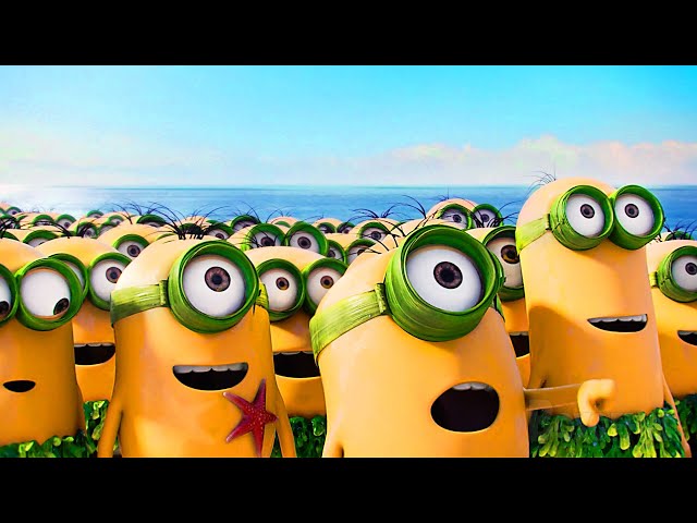 Banana 🍌: Uma História dos Minions (SUPERCORTE de Minions 1 + 2) ⚡ 4K