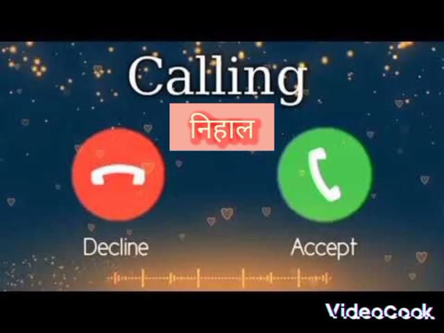 Ringtone,Nihal aapke papa ji ka phone aaya hai,papi ji please pick up the phone