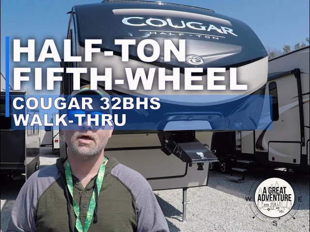 Another fifth-wheel for a half-ton truck - The Cougar 32BHS!