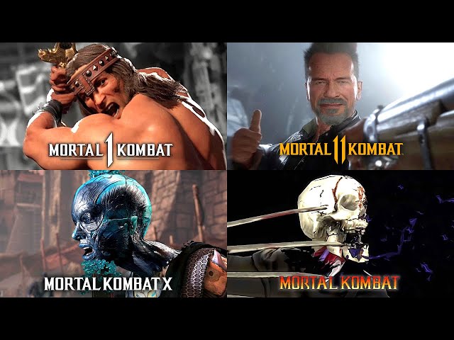 Mortal Kombat - All Guest Characters Fatal Blows & X-Rays 2011 - 2025 (MK9 - MK1: Conan Update)