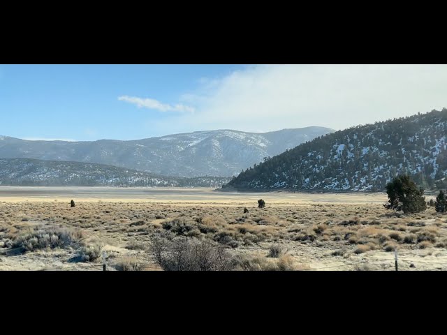 The AFTERMATH. Complete Big Bear Valley SNOW DRIVE. HOW much SNOW remains after the storm. 2/13/2021