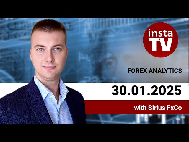 Forex forecast on GOLD, EUR/USD, GBP/USD, USD/JPY, AUD/USD on 30/01/2025 from Sirius FxCo