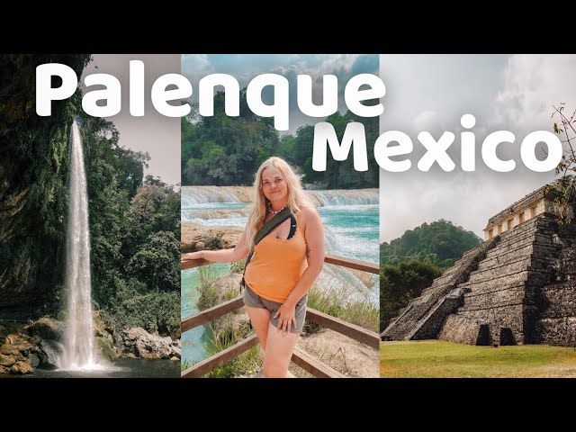 Palenque Mexico Travel Vlog - (mayan ruins & waterfalls)