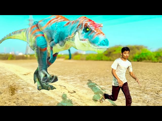 Dinosaur In Real Life | Jurassic World Dominion | T-Rex Chase