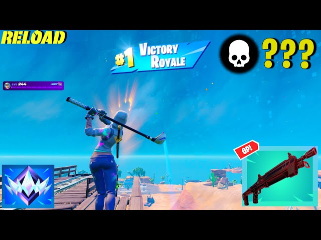 High Elimination Unreal Ranked Solo Reload Zero Build Win Gameplay | Fortnite Chapter 6