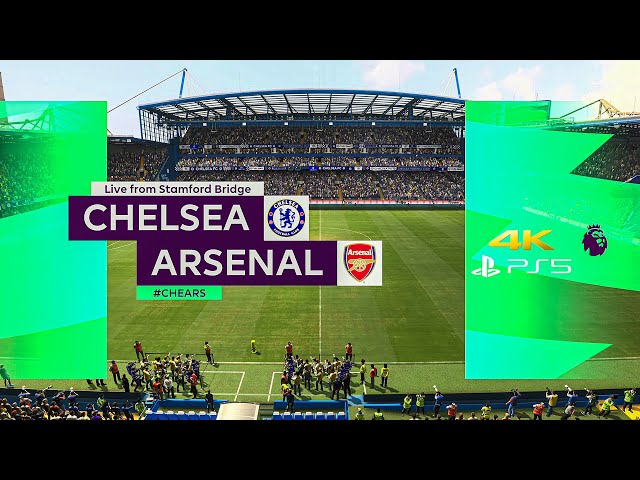 FIFA 22 - Chelsea Vs Arsenal - Premier League - PS5 4K Gameplay