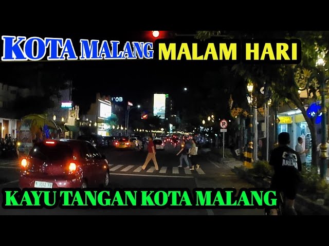 VLOG, MELIHAT RAMAINYA JALANAN KOTA MALANG MALAM HARI@artisgagal5320