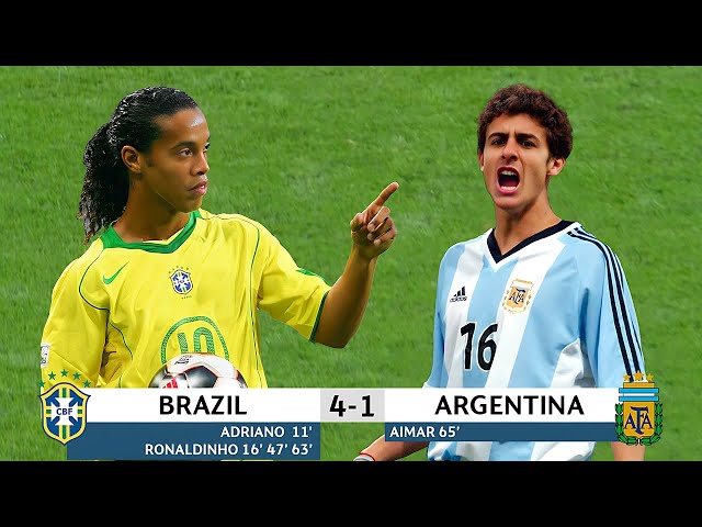 Pablo Aimar will never forget this humiliating performance by Ronaldinho