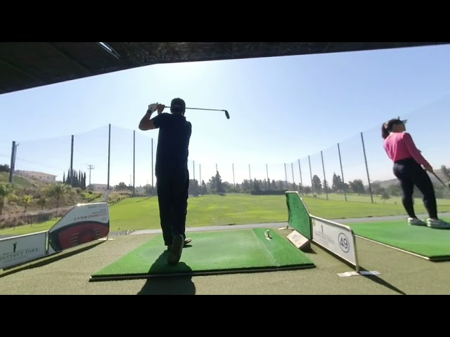 Golf driving range with VR180 (look around)