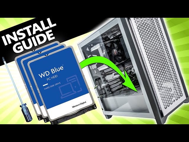 How to Install a Hard Drive or SSD in a PC