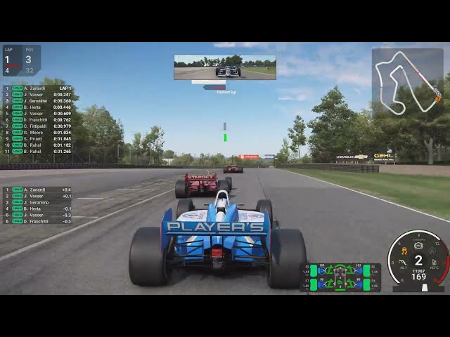 Reynard 98i Mercedes-Benz at Road America | Automobilista 2 | Clip 03 of 03 | #4K