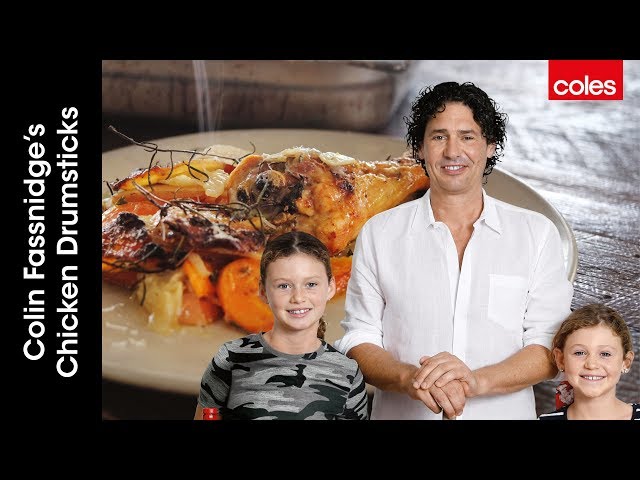 Colin Fassnidge's Chicken Drumsticks with Vegetable Tray Bake