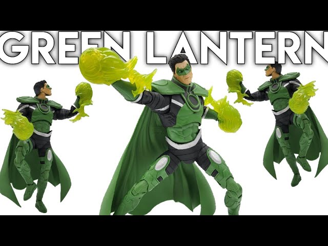 MCFARLANE TOYS DC Multiverse Parallax GREEN LANTERN Action Figure Review